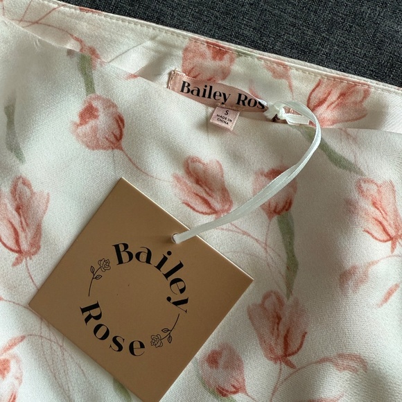 BAILEY ROSE - Floral Tulip Maxi Skirt 🌷 SIZE SMALL - Picture 6 of 10